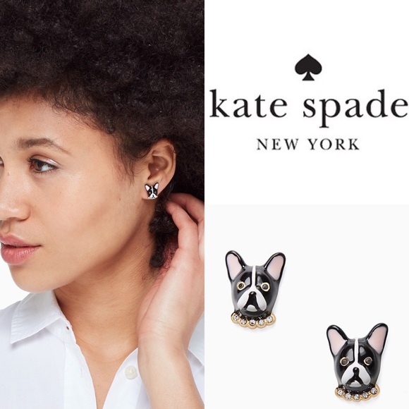 kate spade Jewelry - Kate spade Ma Cherie Dog stud earrings🎉Host Pick